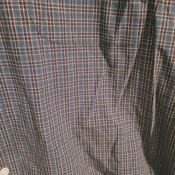 Tommy Hilfiger Plaid Button Down Long Sleeve Shirt Size Large - Picture 2 of 6